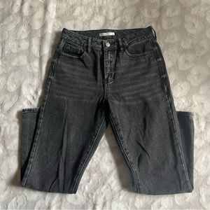 PacSun Faded Black/Gray Mom Jean Jeans Size 25